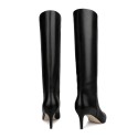 Knee High Boots for Women, with Stiletto Heel and Pointed Toe Design, Classic and Sexy