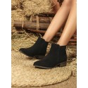 Women's Western Style Short Ankle Boots