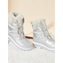 Womens Mid-Calf Boots Waterproof Winter Snow Boots