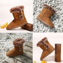 Women'S Classic Mid-Calf Winter Snow Warm Boots