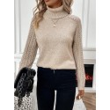 SHEIN LUNE Turtleneck Sweater