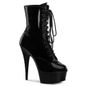 Fashion Sexy Knight Female 8 Inch High Heel Platform Ankle Boots for Women Autumn Winter Shoes 20cm Black Pole Dancing Boots New