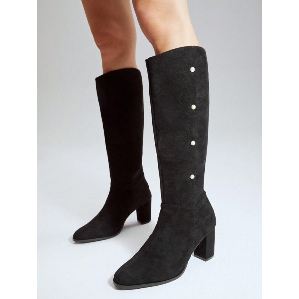  Women Pointed Toe Sock Boots