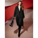 PREMIUM BELTED WOOL-BLEND COAT