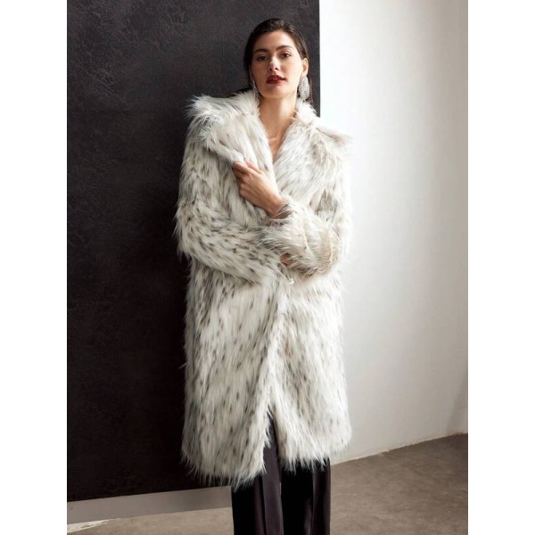 PREMIUM SHAGGY FAUX FUR COAT