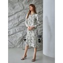 100% SILK SHIRT DRESS WITHOUT BELT