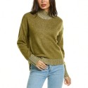 Turtleneck Wool & Cashmere-Blend Sweater