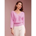 PREMIUM BOAT NECK BATWING SLEEVE SWEATER