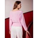 PREMIUM BOAT NECK BATWING SLEEVE SWEATER