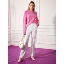 PREMIUM CASHMERE WOOL-BLEND KNIT SWEATER