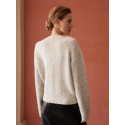 PREMIUM WOOL-BLEND MELANGE SWEATER